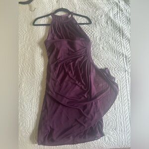 David’s Bridal high neck dress